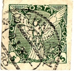 Stamps Europe - Czechoslovakia -  Aguila (sellos para los periodicos)