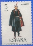 Stamps Spain -  ESPANA 1978 (E2454) Uniformes militares 5p 2