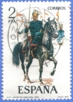 Stamps : Europe : Spain :  ESPANA 1977 (E2424) Uniformes militares 2p 4
