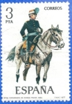 Stamps Spain -  ESPANA 1977 (E2422) Uniformes militares 2p 5 INT