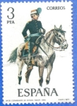 Stamps Spain -  ESPANA 1977 (E2422) Uniformes militares 2p 4 INT