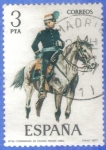 Stamps : Europe : Spain :  ESPANA 1977 (E2422) Uniformes militares 2p 2