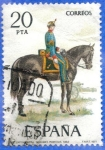 Stamps Spain -  ESPANA 1977 (E2385) Uniformes militares 20p 3