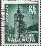 Stamps : Europe : Spain :  Plan sur de Valencia