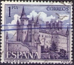 Stamps Spain -  Alcazar de Segovia