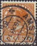 Stamps Netherlands -  Holanda 1924-26 Scott 173 Sello Reina Wihelmina usado Netherland 