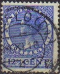 Stamps Netherlands -  Holanda 1924-26 Scott 180 12,5C Sello Reina Wihelmina usado Netherlands 
