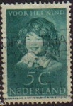 Stamps Netherlands -  Holanda 1937 Scott B101 Sello niños bienestar de la infancia usado Netherlands 