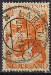 Sellos del Mundo : Europe : Netherlands : Holanda 1945 Scott 277 Sello Leon y Dragon usado Netherland