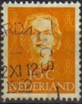 Sellos de Europa - Holanda -  Holanda 1949 Scott 308 Sello Reina Juliana usado Netherland