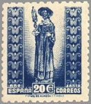 Stamps Spain -  AÃ‘O SANTO COMPOSTERANO