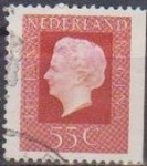 Sellos de Europa - Holanda -  Holanda 1969 Scott 464a Sello Serie Basica Reina Juliana usado Netherland 