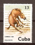 Stamps Cuba -  CABALLOS  (EQUINOS)