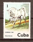 Stamps Cuba -  CABALLOS  (EQUINOS)