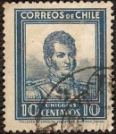 Stamps : America : Chile :  Ohiggins