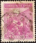 Stamps Chile -  Termas