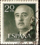 Stamps Spain -  Franco