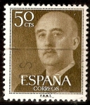 Stamps Spain -  Franco