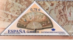 Stamps Spain -  Edifil  SH 4164 C  Patrimonio Nacional.  Abanicos.  