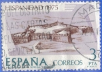 Stamps Spain -  ESPANA 1975 (E2295) Hispanidad Uruguay - Fortaleza de Santa Teresa 3p