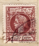 Stamps Philippines -  Alfonso XIII 1898-99