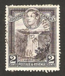 Stamps Guyana -  george VI, cascada de kaieteur