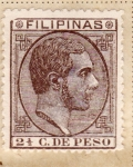 Sellos del Mundo : Asia : Filipinas : Alfonso XII 1898-99