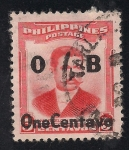 Stamps Philippines -  Sello marcado.