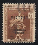 Stamps Philippines -  Sello marcado.