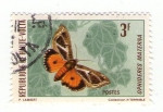 Stamps Burkina Faso -  Alto Volta - mariposas 4