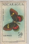 Sellos de America - Nicaragua -  Papilio arcas