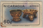 Stamps Nicaragua -  Precolombinos