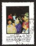 Stamps Argentina -  CAJA TAMBOR CHATO