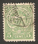 Stamps : Europe : Luxembourg :  escudo de armas