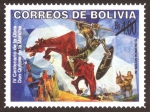 Stamps Bolivia -  don quijote
