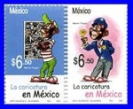 Sellos del Mundo : America : M�xico : la caricatura en mexico