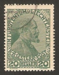 Stamps Liechtenstein -  príncipe juan II
