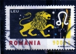 Stamps : Europe : Romania :  leon