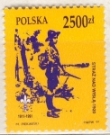 Sellos de Europa - Polonia -  cazador