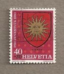 Stamps Switzerland -  Escudo de Sierre