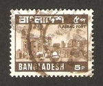 Stamps : Asia : Bangladesh :  fuerte lalbag