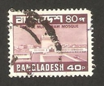 Stamps : Asia : Bangladesh :  mezquita baitul mukarram