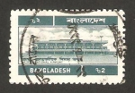 Stamps : Asia : Bangladesh :  aeropuerto internacional de zia