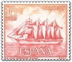 Stamps : Europe : Spain :  buque