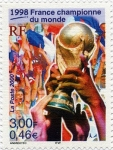 Stamps Europe - France -  FRANCIA CAMPEONA DEL MUNDO DE 1998