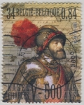 Stamps Belgium -  Karel V