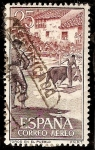 Stamps : Europe : Spain :  Toros en el pueblo