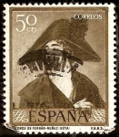 Stamps Spain -  Conde de Fernan Nuñez - Goya