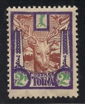 Stamps Mongolia -  Venado