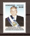Sellos de America - Honduras -  RICARDO  MADURO
